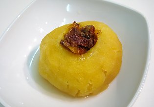 Bratapfel mit Kastanienfüllung