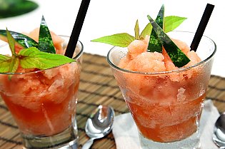 Wassermelonensorbet